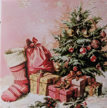 Pink Christmas Box