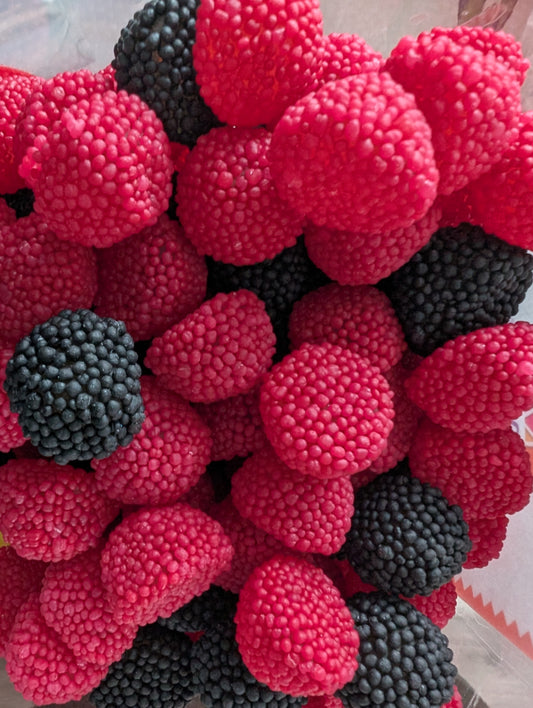 Black and Raspberry Berries